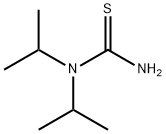 Thiourea,  N,N-bis(1-methylethyl)- Structure