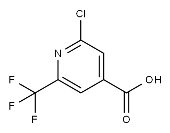 2-chloro-6-(trifluoroMethyl)isonicotinic acid Structure