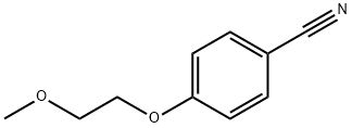 4-(2-methoxyethoxy)benzonitrile Structure