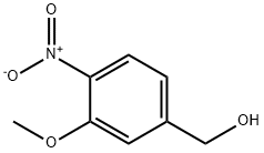 3-METHOXY-4-NITROBENZYL ALCOHOL Structure