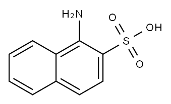 1-AMINO-2-NAPHTHALENESULFONIC ACID Structure