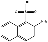 2-Aminonaphthalene-1-sulfonic acid Structure