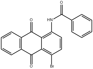 1-BENZOYLAMINO-4-BROMOANTHRAQUINONE Structure