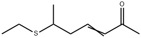 6-Ethylthio-3-hepten-2-one Structure