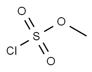 Methyl chlorosulfonate Structure