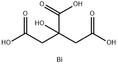 Bismuth citrate  Structure