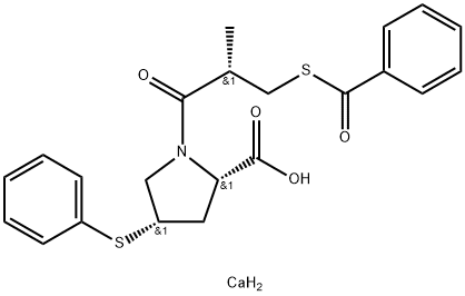 Zofenopril calcium Structure