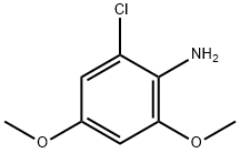 (2-Chloro-4,6-dimethoxyphenyl)amine Structure