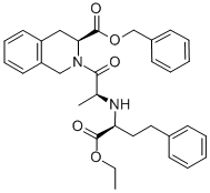 Quinapril benzyl ester maleate Structure