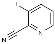 3-IODOPYRIDINE-2-CARBONITRILE Structure