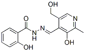 Pyridoxal salicyloyl hydrazone Structure