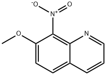 7-Methoxy-8-nitroquinoline Structure