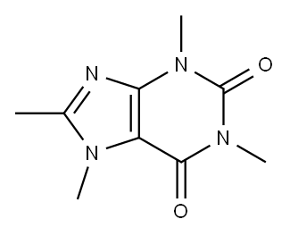 1-Methylcaffeine Structure