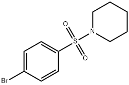 1-(4-BROMOPHENYLSULFONYL)PIPERIDINE Structure