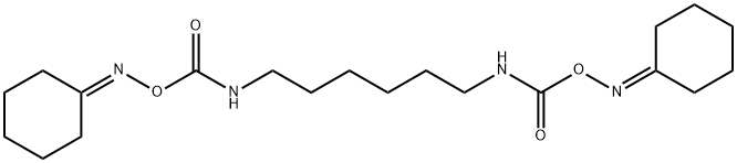 1,6-BIS(CYCLOHEXYLOXIMINOCARBONYLAMINO)HEXANE Structure