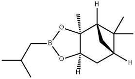 2-Methylpropaneboronic acid (1S,2S,3R,5S)-(+)-2,3-pinanediol ester Structure