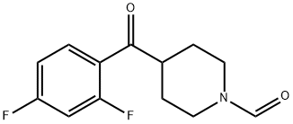4-(2,4-DIFLUORO-BENZOYL)-PIPERIDINE-1-CARBALDEHYDE Structure
