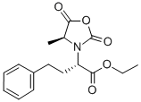 Ethyl (S)-2-[(S)-4-methyl-2,5-dioxo-1,3-oxazolidin-3-yl]-4-phenylbutyrate Structure