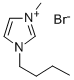 1-Butyl-3-methylimidazolium bromide Structure
