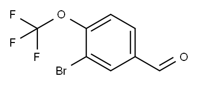3-BROMO-4-(TRIFLUOROMETHOXY)BENZALDEHYDE Structure