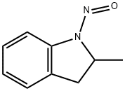 (±)-2-methyl-1-nitrosoindoline  Structure