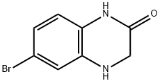 2(1H)-Quinoxalinone, 6-broMo-3,4-dihydro- Structure