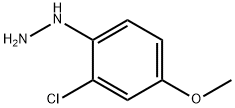 HYDRAZINE, (2-CHLORO-4-METHOXYPHENYL)- Structure