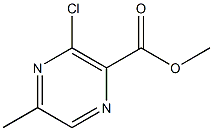 3-Chloro-5-methyl-pyrazine-2-carboxylic acid methyl ester Structure