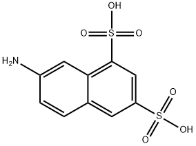7-Amino-1,3-naphthalenedisulfonic acid Structure