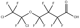 6,7-DICHLORONONAFLUORO-5-OXAHEPTANOIC ACID Structure