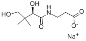 Sodium D-pantothenate  Structure