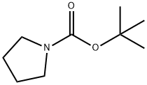 1-Boc-Pyrrolidine Structure