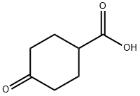4-Oxocyclohexanecarboxylic acid Structure
