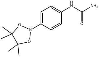 1-(4-(4,4,5,5-TETRAMETHYL-1,3,2-DIOXABOROLAN-2-YL)PHENYL)UREA Structure