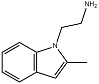 2-(2-METHYL-1H-INDOL-1-YL)ETHANAMINE Structure