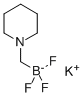 Potassium (piperidin-1-yl)methyltrifluoroborate Structure
