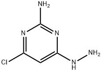 4-Chloro-6-hydrazinylpyrimidin-2-amine Structure