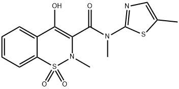 Amido Methyl Meloxicam (Meloxicam Impurity) Structure