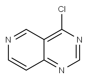 Pyrido[4,3-d]pyrimidine, 4-chloro- Structure