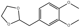 4-(1,3-DIOXOLAN-2-YLMETHYL)-1,2-DIMETHOXYBENZENE Structure