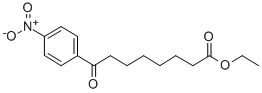 ETHYL 8-(4-NITROPHENYL)-8-OXOOCTANOATE Structure