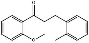 2'-METHOXY-3-(2-METHYLPHENYL)PROPIOPHENONE Structure