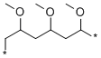POLY(VINYL METHYL ETHER) Structure