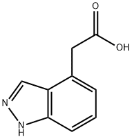 2-(1H-indazol-4-yl)acetic acid Structure