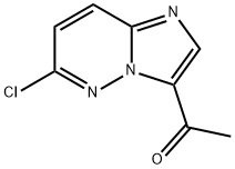1-(6-CHLOROIMIDAZO[1,2-B]PYRIDAZIN-3-YL)-ETHANONE Structure