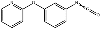 2-(3-ISOCYANATOPHENOXY)PYRIDINE Structure