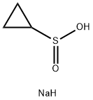 CYCLOPROPANESULFINIC ACID, SODIUM SALT Structure