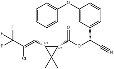 Cyhalothrin Structure