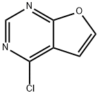 4-chlorofuro[2,3-d]pyrimidine Structure