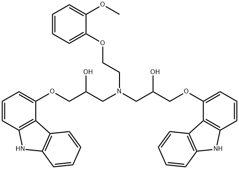 Carvedilol Bis-carbazole Structure